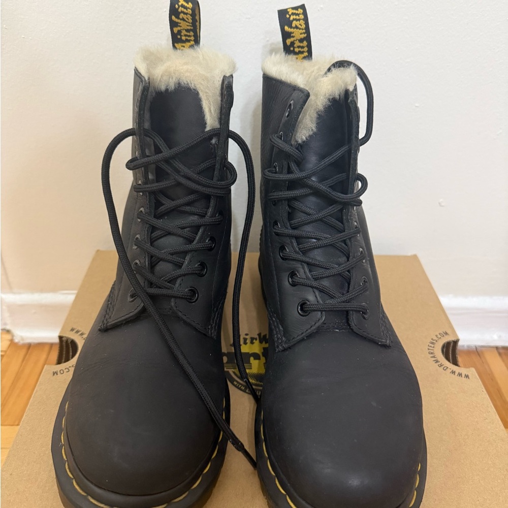 Dr. Martens Black 1460 Serena Boots